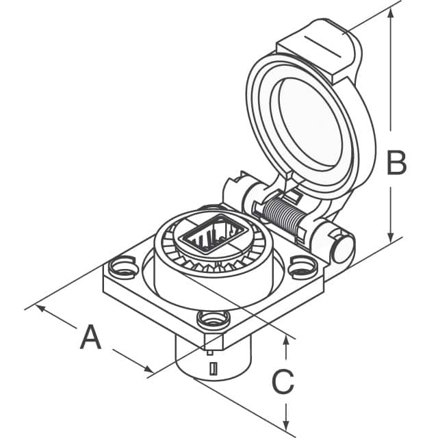 RJF21BSCC Amphenol Socapex  Adattatori per connettori modulari
